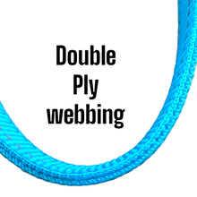 Load image into Gallery viewer, Reflective Nylon Leash with Padded Traffic Handle (5ft)