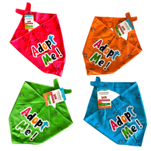 Load image into Gallery viewer, "Adopt Me" Dog Bandana