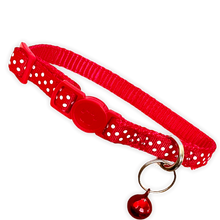 Load image into Gallery viewer, Polka Dot Cat Collar (3/8&quot;)
