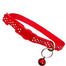 Load image into Gallery viewer, Polka Dot Cat Collar (3/8")