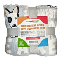Load image into Gallery viewer, Plush Sherpa Blanket - We Are Dogs Blankets - dogs GivingPaws