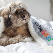 Load image into Gallery viewer, Plush Sherpa Blanket - We Are Dogs Blankets - dogs GivingPaws