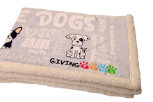 Load image into Gallery viewer, Plush Sherpa Blanket - We Are Dogs