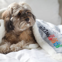 Load image into Gallery viewer, Plush Sherpa Blanket - We Are Dogs Blankets - dogs GivingPaws 
